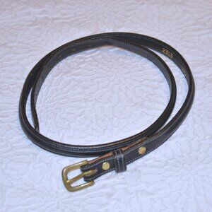 Vintage Tory Leather Raised English Bridle Leather Belt 2313